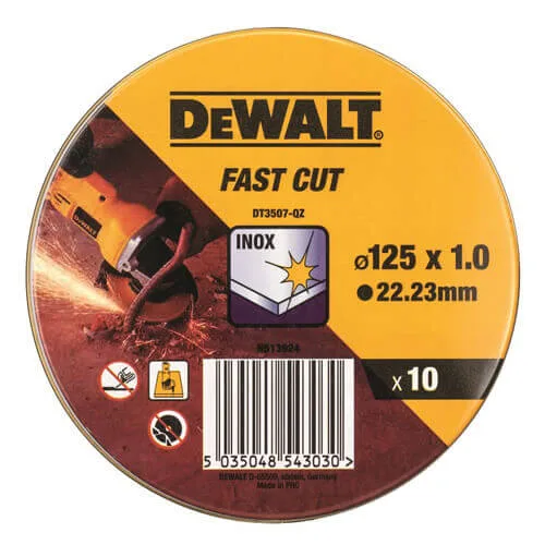 Набор отрезных кругов DeWALT DT3507