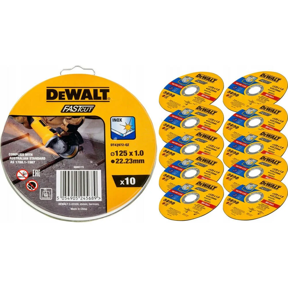 Набор отрезных кругов HIGH PERFORMANCE DeWALT DT43972