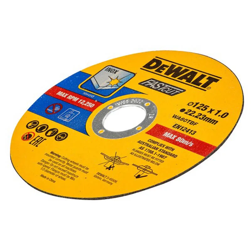 Набор отрезных кругов HIGH PERFORMANCE DeWALT DT43972
