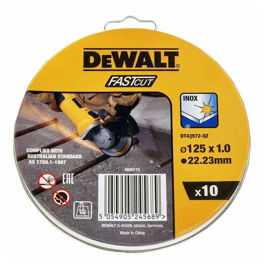 Набор отрезных кругов HIGH PERFORMANCE DeWALT DT43972
