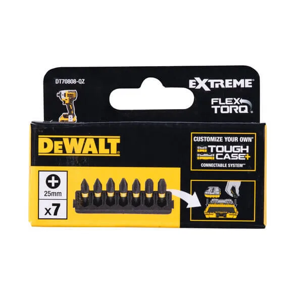 Кассета с битами FlexTorq DeWALT DT70808