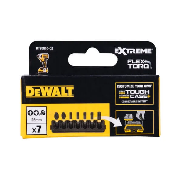 Кассета с битами FlexTorq DeWALT DT70810
