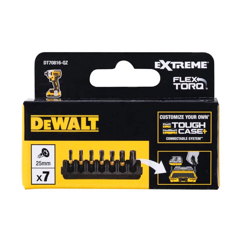 Кассета с битами FlexTorq DeWALT DT70816