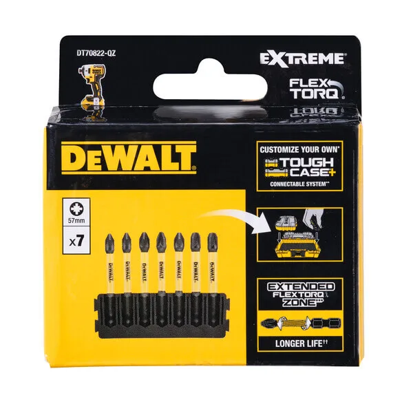 Кассета с битами FlexTorq DeWALT DT70822