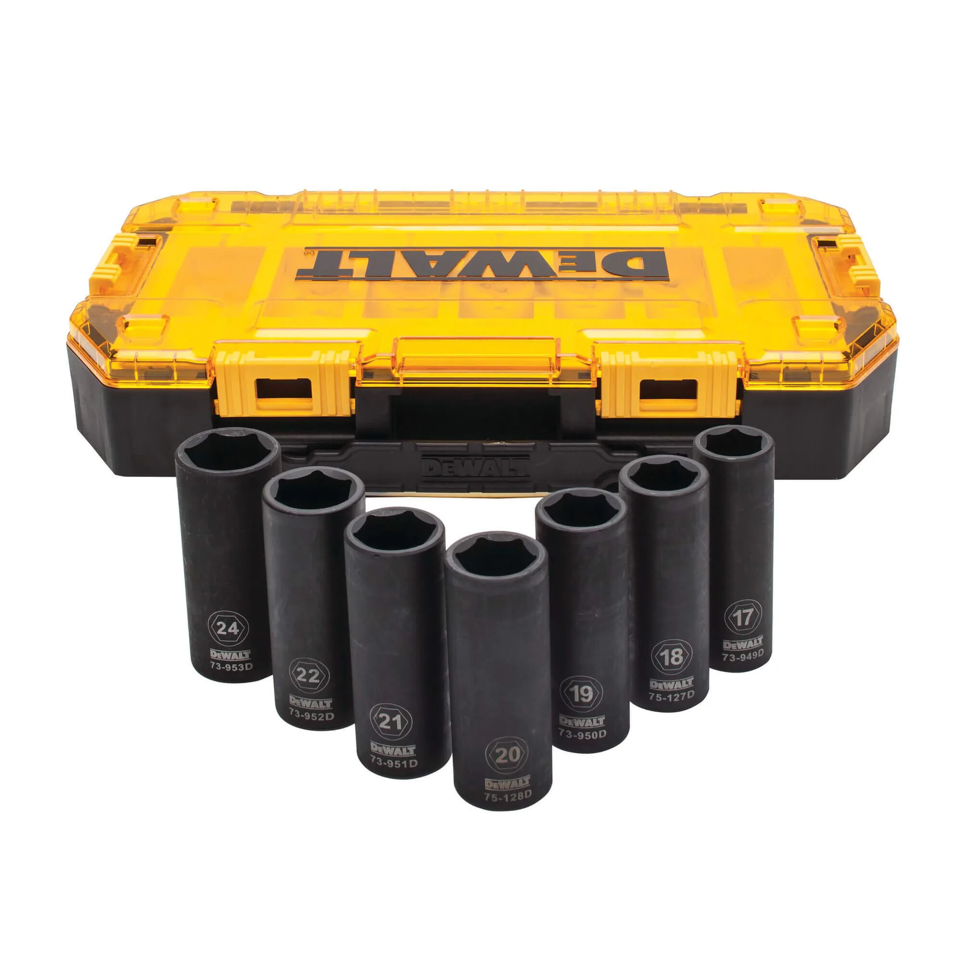 Набор головок 1/2, 7 предметов DeWALT DWMT74737-0