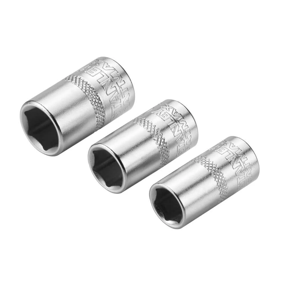 Набор торцевых головок 1/4 Maxi Drive, с шестигранным профилем, 3 шт: 8, 9, 10 мм STANLEY FMMT17091-0
