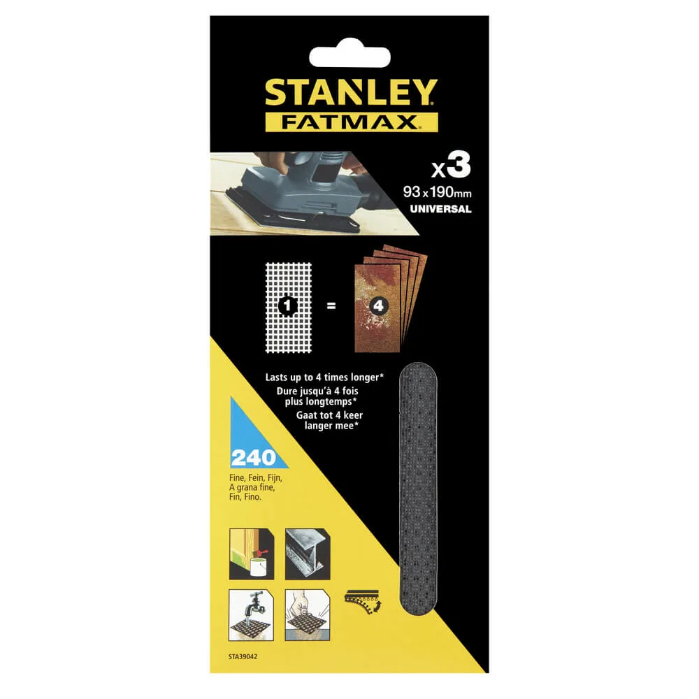 Шлифовальная сетка STANLEY STA39042