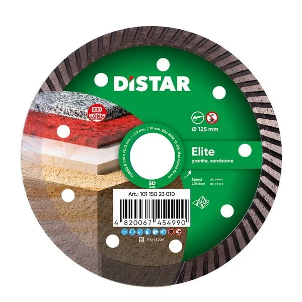 Алмазный диск DiStar Turbo 125x2,2x10x22,23 Elite