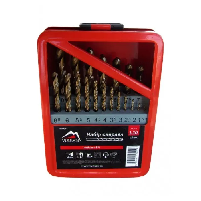 Набор свёрл Vulkan H2501