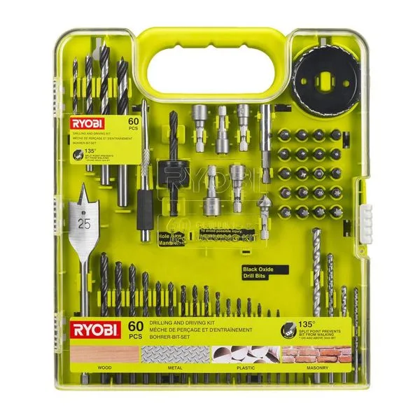 Набір біт і свердл Ryobi RAKDD60