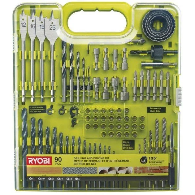 Набір біт і свердл Ryobi RAKDD90