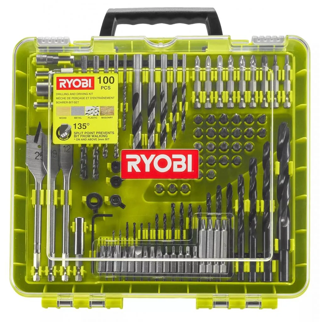 Набір біт і свердл Ryobi RAKDD100