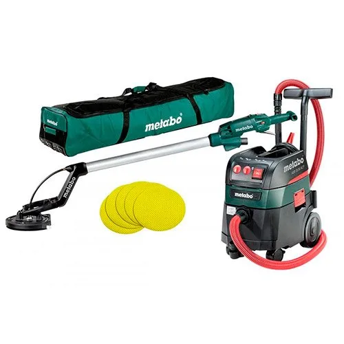 Шліфувальна машина для стін та стель Metabo LSV 5-225 +ASR 35 M ACP Set