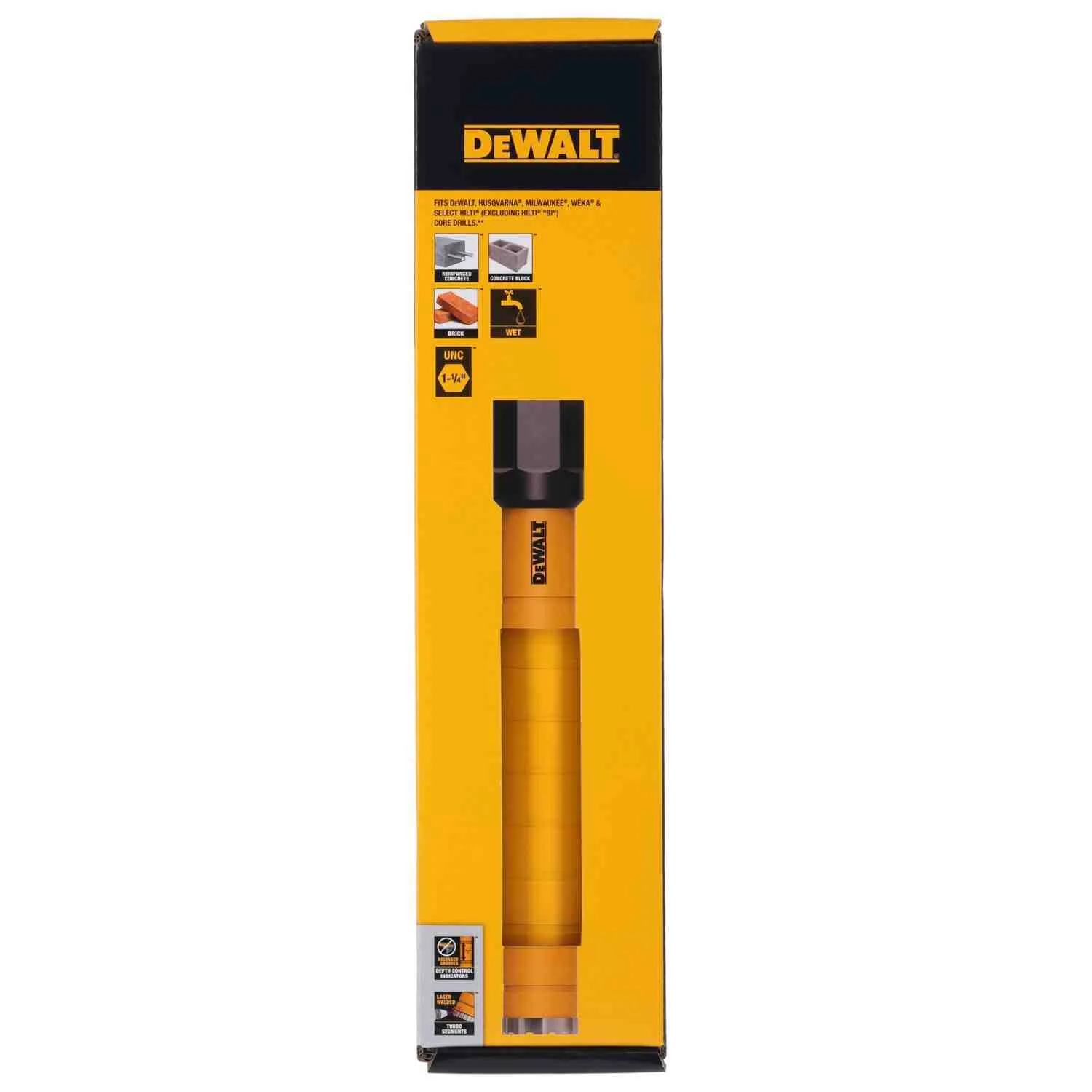 Алмазная коронка POWERSHIFT DeWALT DCDW104