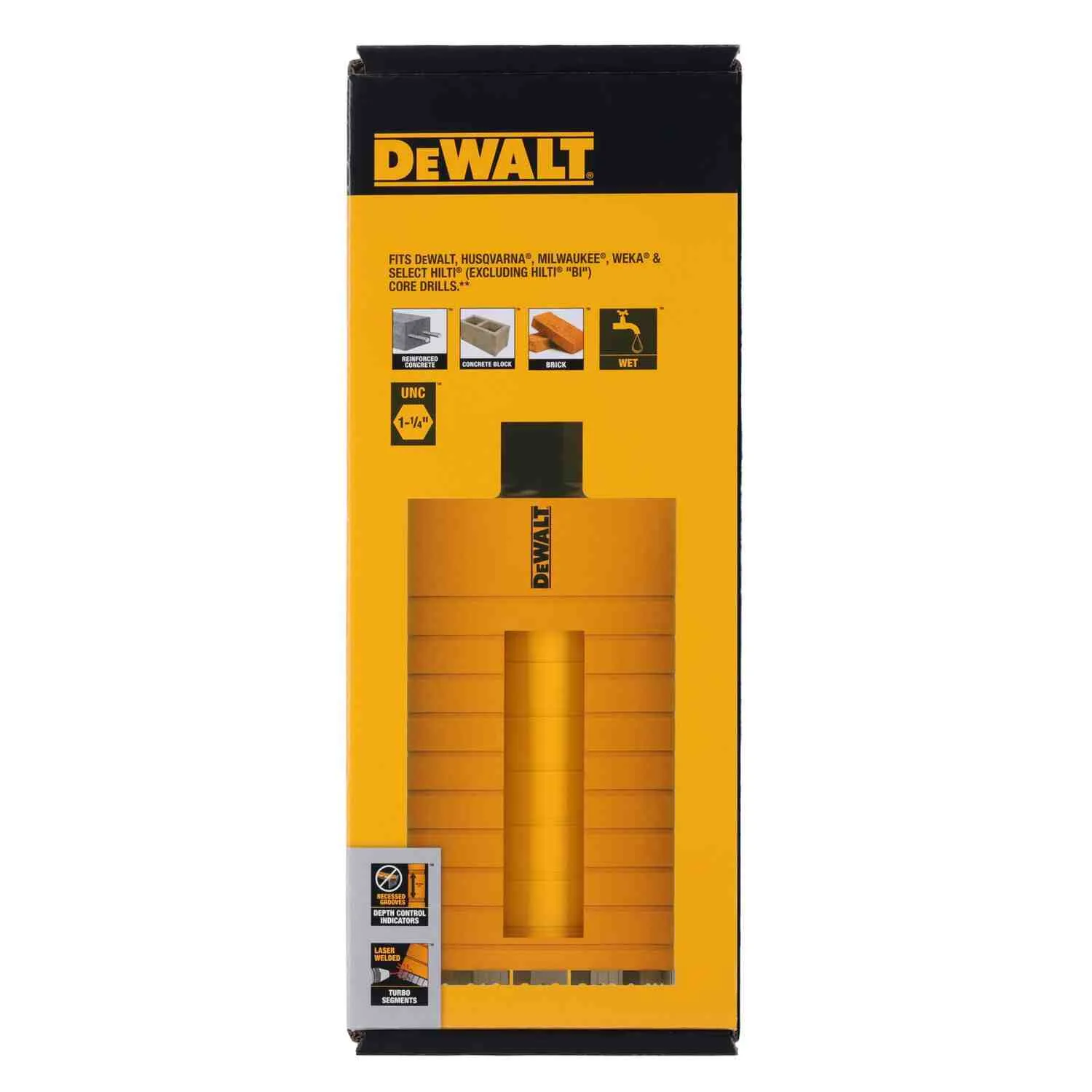 Алмазная коронка POWERSHIFT DeWALT DCDW107