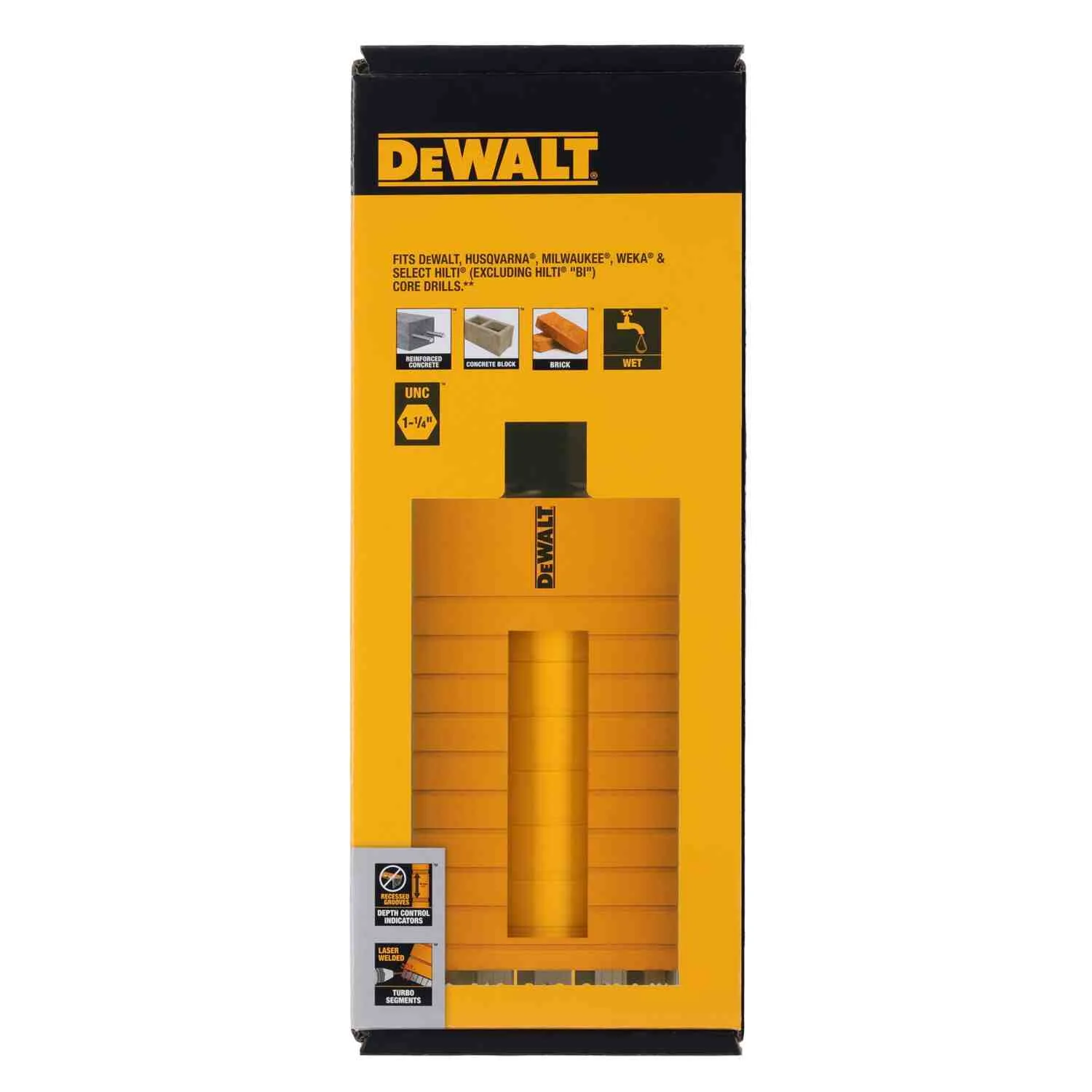 Алмазная коронка POWERSHIFT DeWALT DCDW108