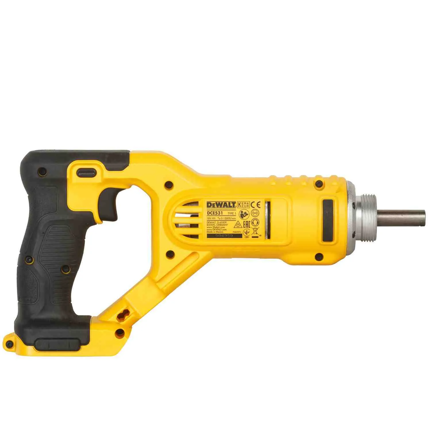 Аккумуляторный глубинный вибратор DeWALT DCE531N