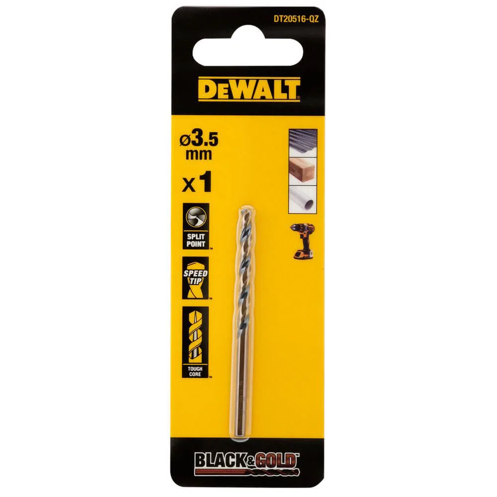 Свердло по металу Black & Gold DeWALT DT20516