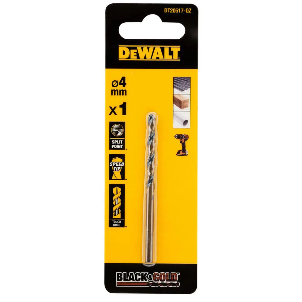 Свердло по металу Black & Gold DeWALT DT20517
