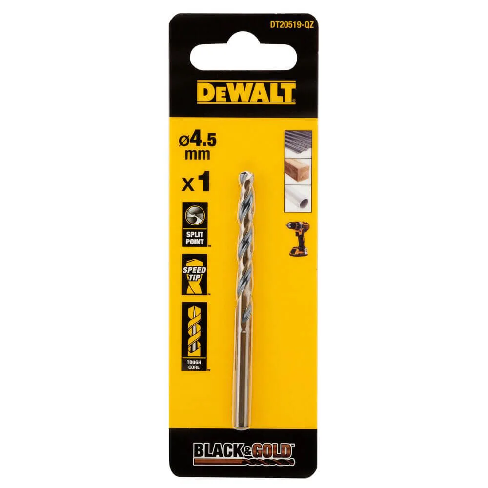 Свердло по металу Black & Gold DeWALT DT20519