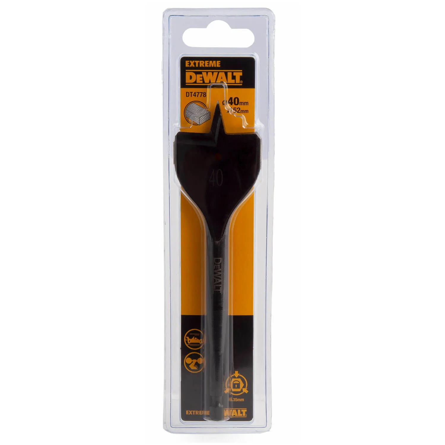 Сверло по дереву перовое DeWALT DT4778