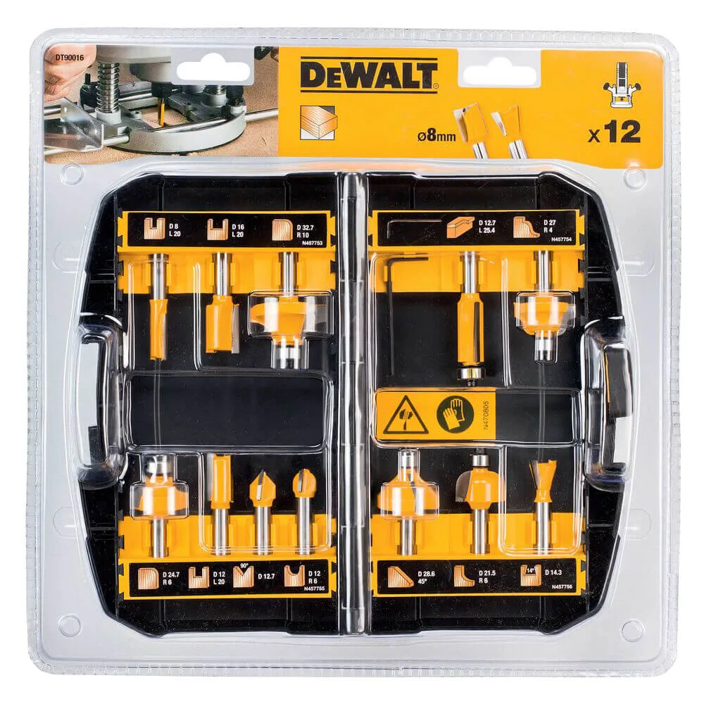 Универсальный набор фрез DeWALT DT90016