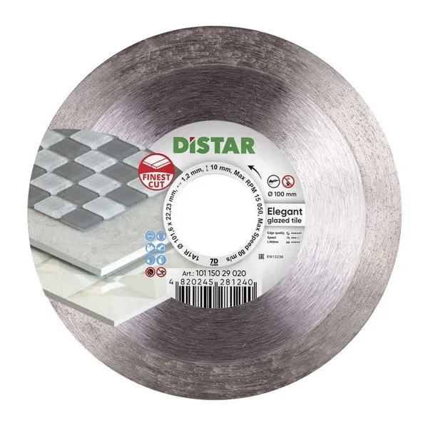 Алмазный диск DiStar 1A1R 101,6x1,2/0,8x10x22,23 Elegant