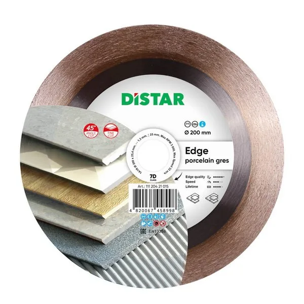 Алмазный диск DiStar 1A1R 200x1,4/1/1,6x25x25,4 Edge