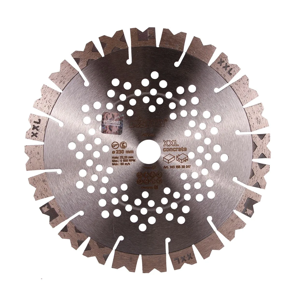 Алмазный диск DiStar 1A1RSS/C3 230x2,8/2,0x17x22,23-24-HIT XXL