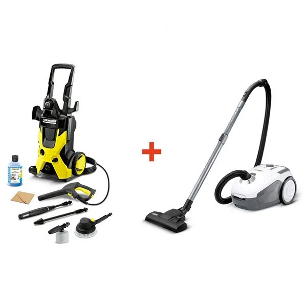 Мийка високого тиску Karcher K5 + пилосос - VC 2 Premium