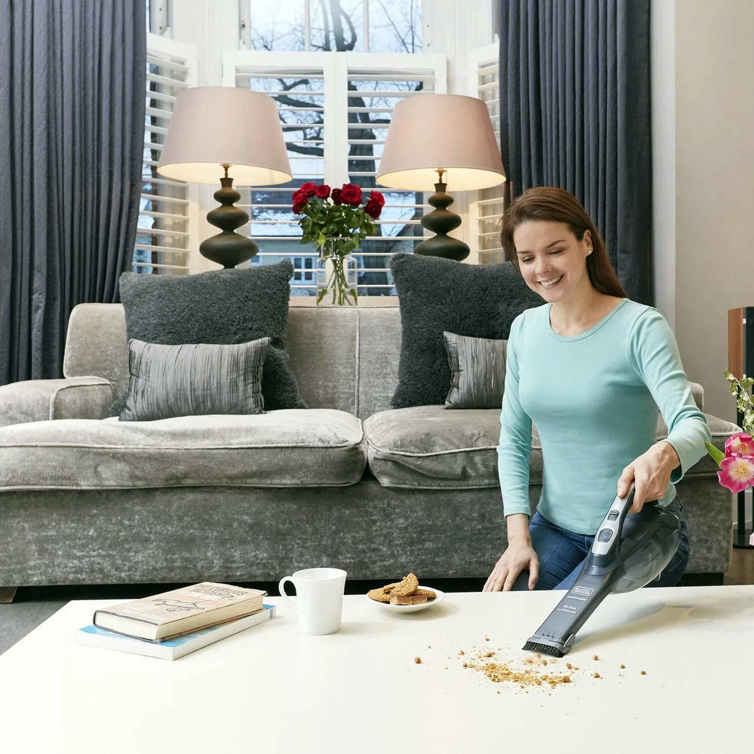 Пилосос акумуляторний BLACK+DECKER DVA315JF
