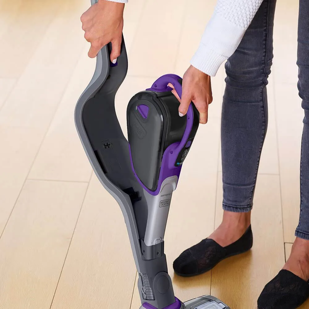 Аккумуляторный пылесос (электровеник) BLACK+DECKER SVJ520BFSP