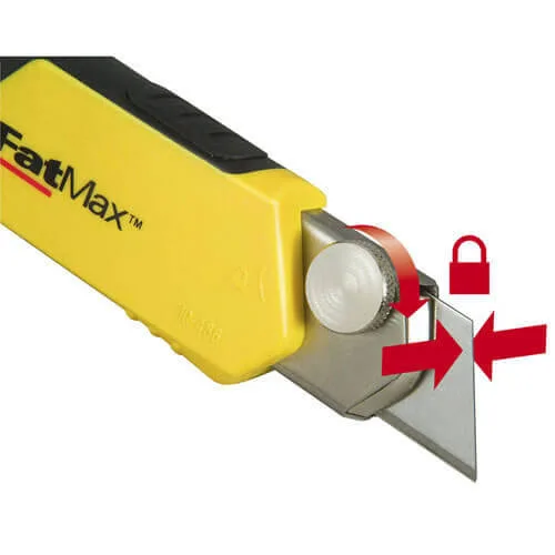 Нож FatMax Cartridge длиной 215 мм с лезвием шириной 25 мм с отламывающимися сегментами STANLEY 0-10-486.