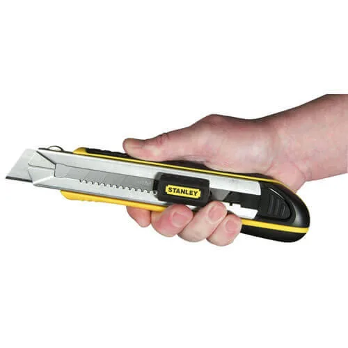 Нож FatMax Cartridge длиной 215 мм с лезвием шириной 25 мм с отламывающимися сегментами STANLEY 0-10-486.