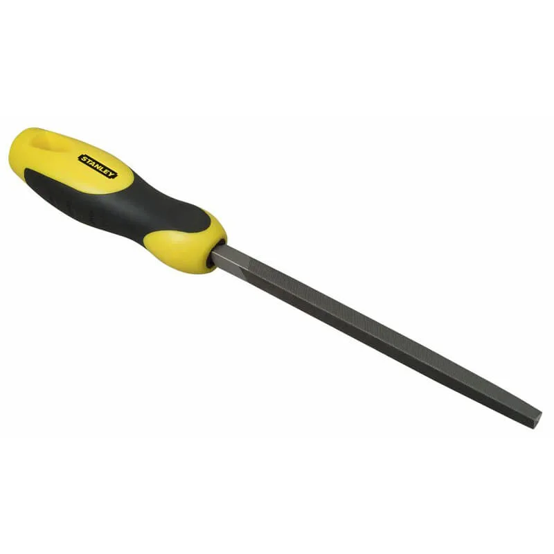 Трехгранный слесарный напильник STANLEY 0-22-460 с длиной рабочей части 200 мм.