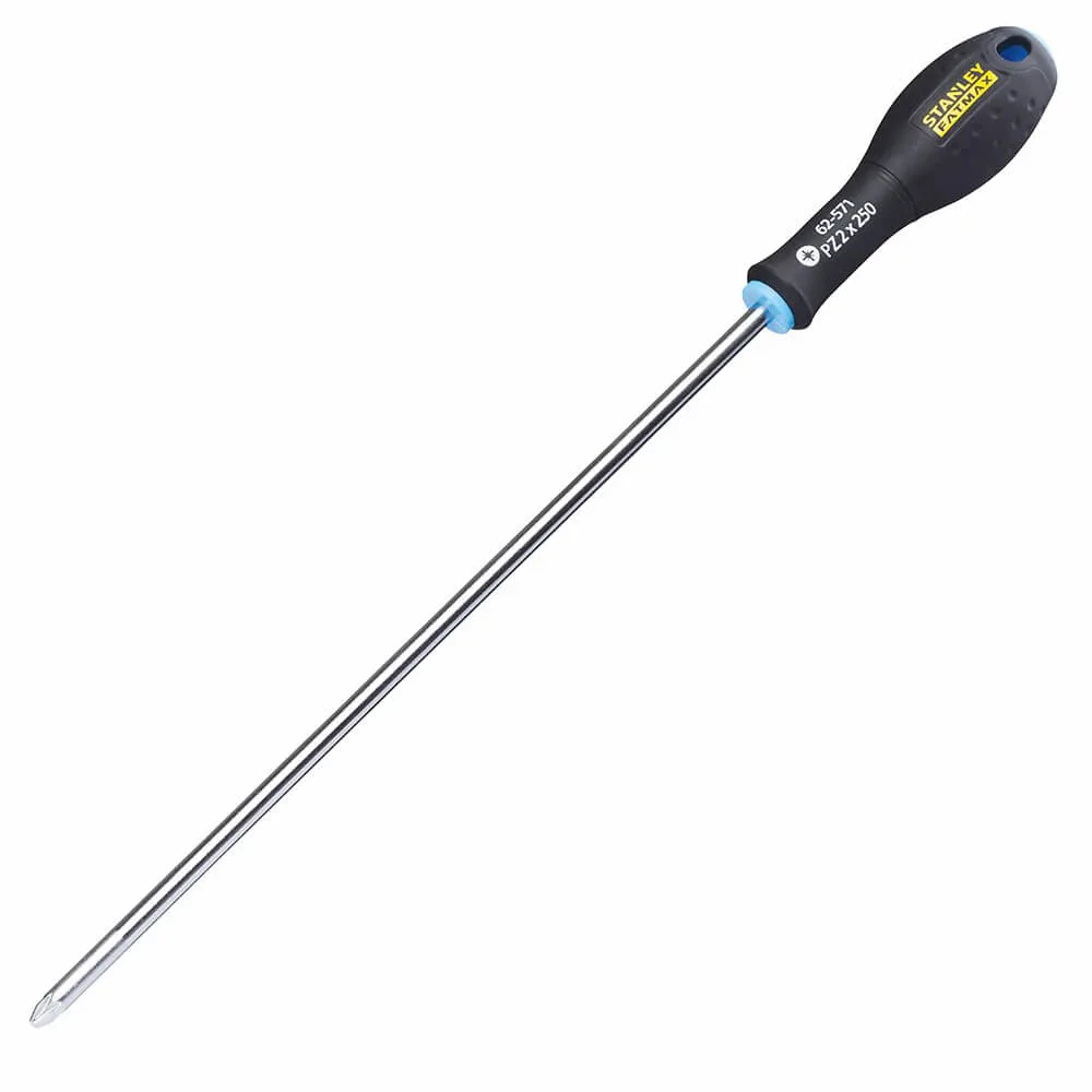 Отвертка FatMax с длиной лезвия 250 мм под шлиц Pz2 STANLEY 0-62-571