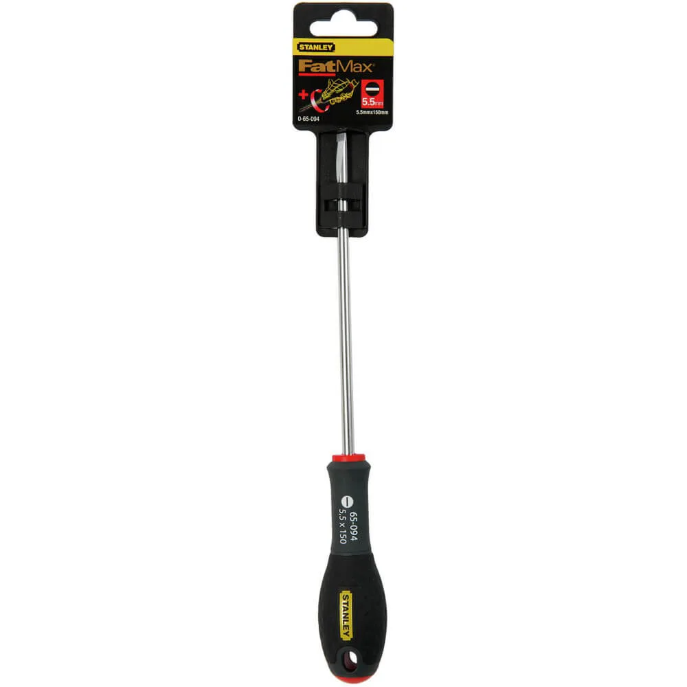 Отвертка FatMax с длиной лезвия 150 мм под шлиц SL5.5 STANLEY 0-65-094