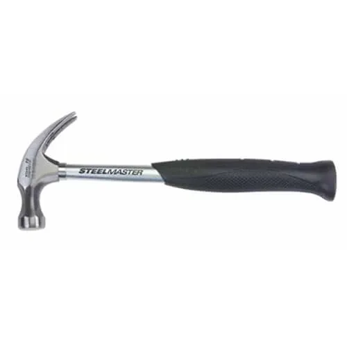 Молоток Steelmaster Curve Claw с весом головки 570 г, с загнутым когтем для извлечения гвоздей STANLEY 1-51-033.