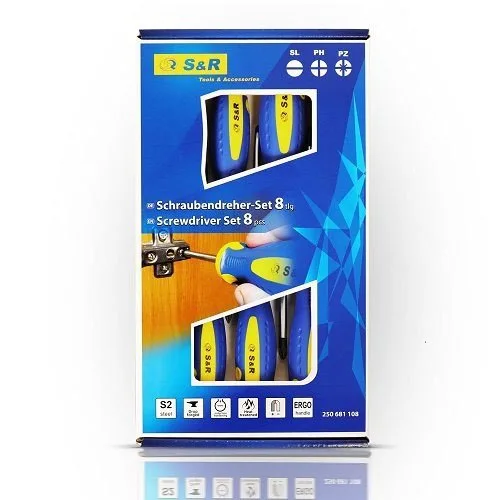 Набір викруток S&R серії S2 8 шт
