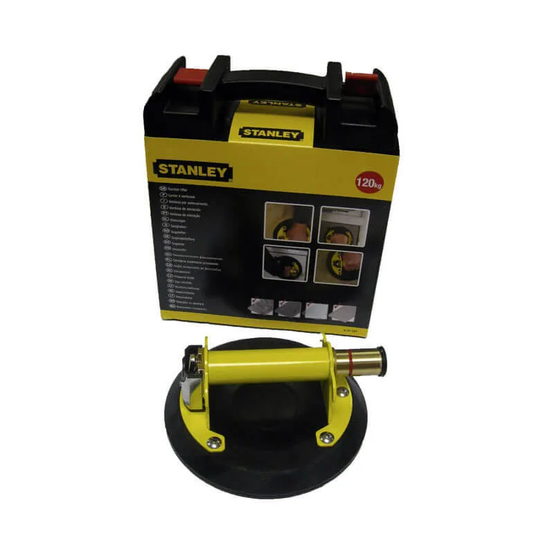 Устройство для переноски стекла BIMATERIAL PUMP ACTIVATED SUCTION CUP грузоподъемностью до 120 кг STANLEY 6-97-187