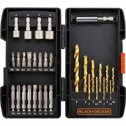 Набор для сверления и заворачивания Black&Decker A7178