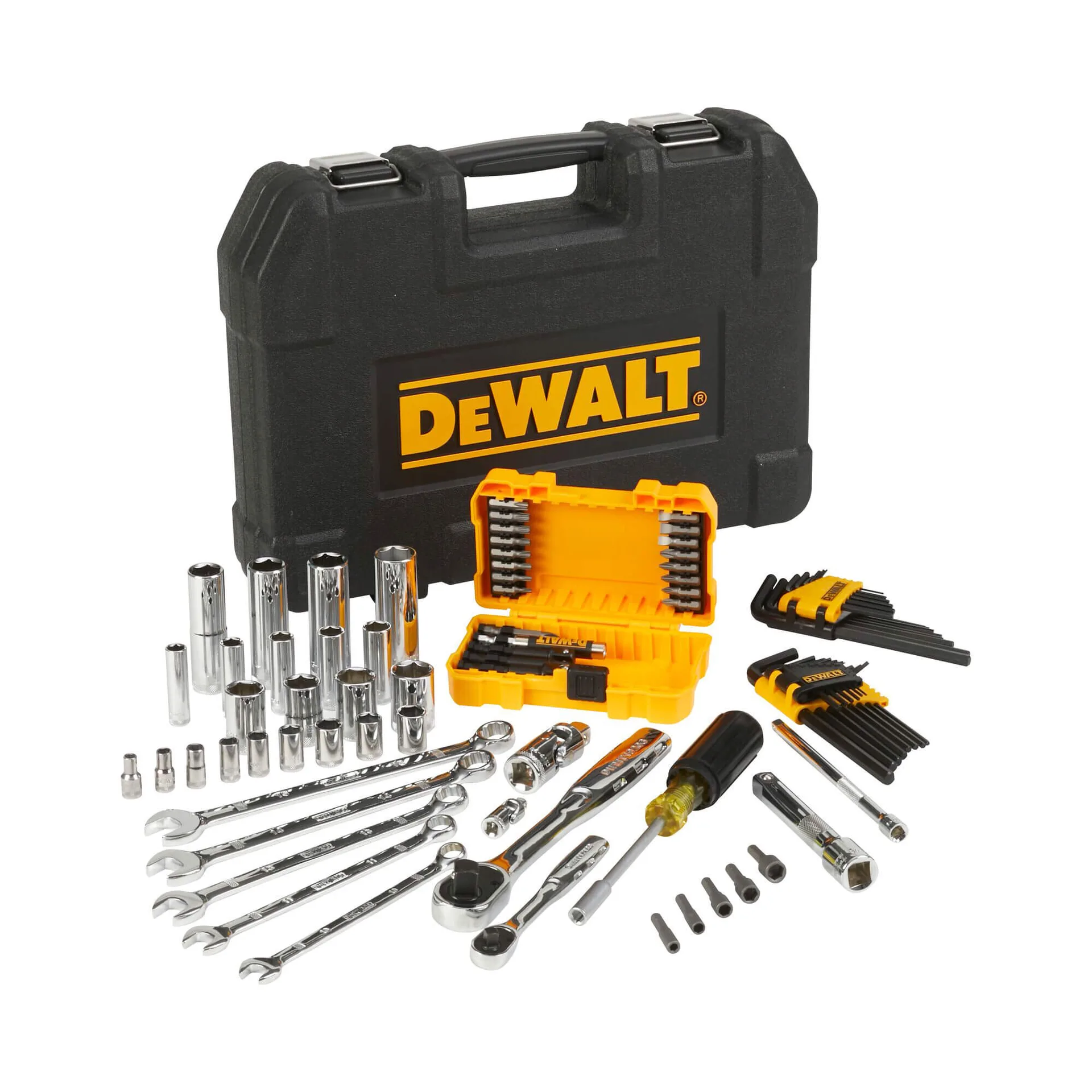 Набор головок и бит 1/4, 1/2 89 предметов DeWALT DWMT73800-1