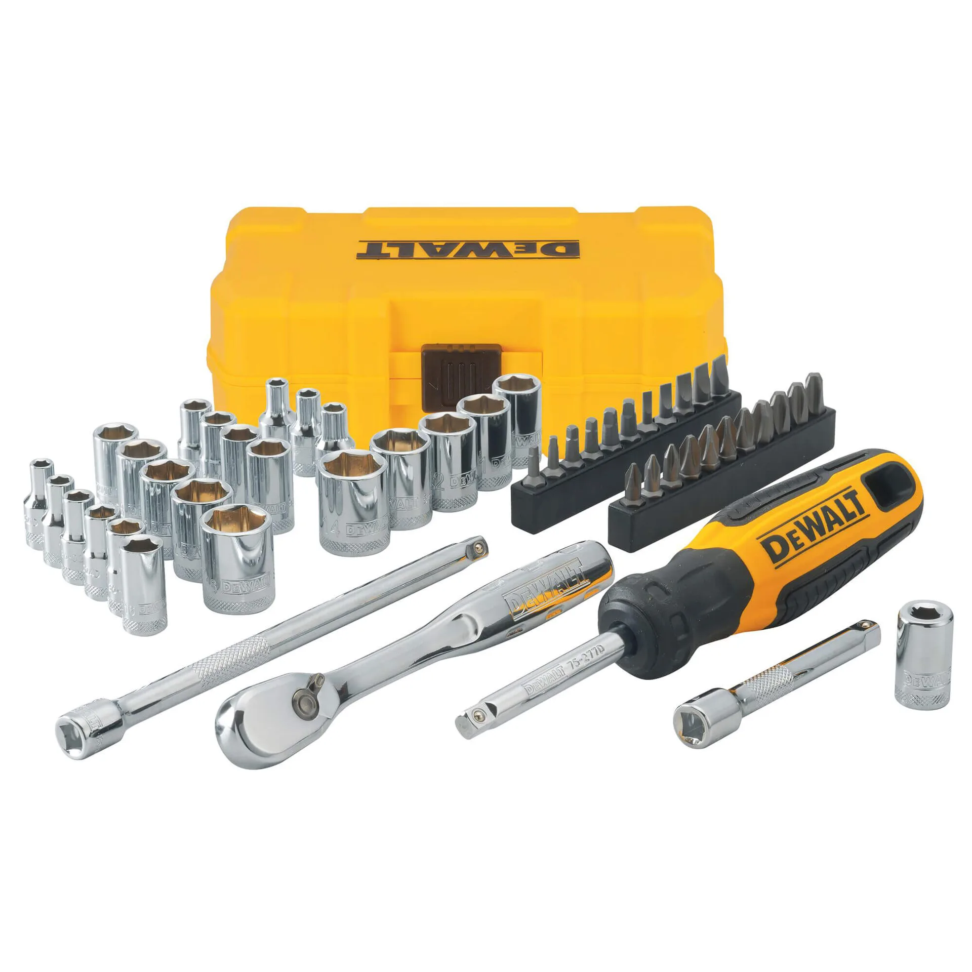 Набор головок и бит 1/4, 50 предметов DeWALT DWMT81610-0