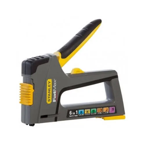 Степлер LIGHT DUTY / HEAVYDUTY / CABLE / BRADS TR75 FATMAX® 6 в 1 для всех типов скоб STANLEY FMHT6-70868