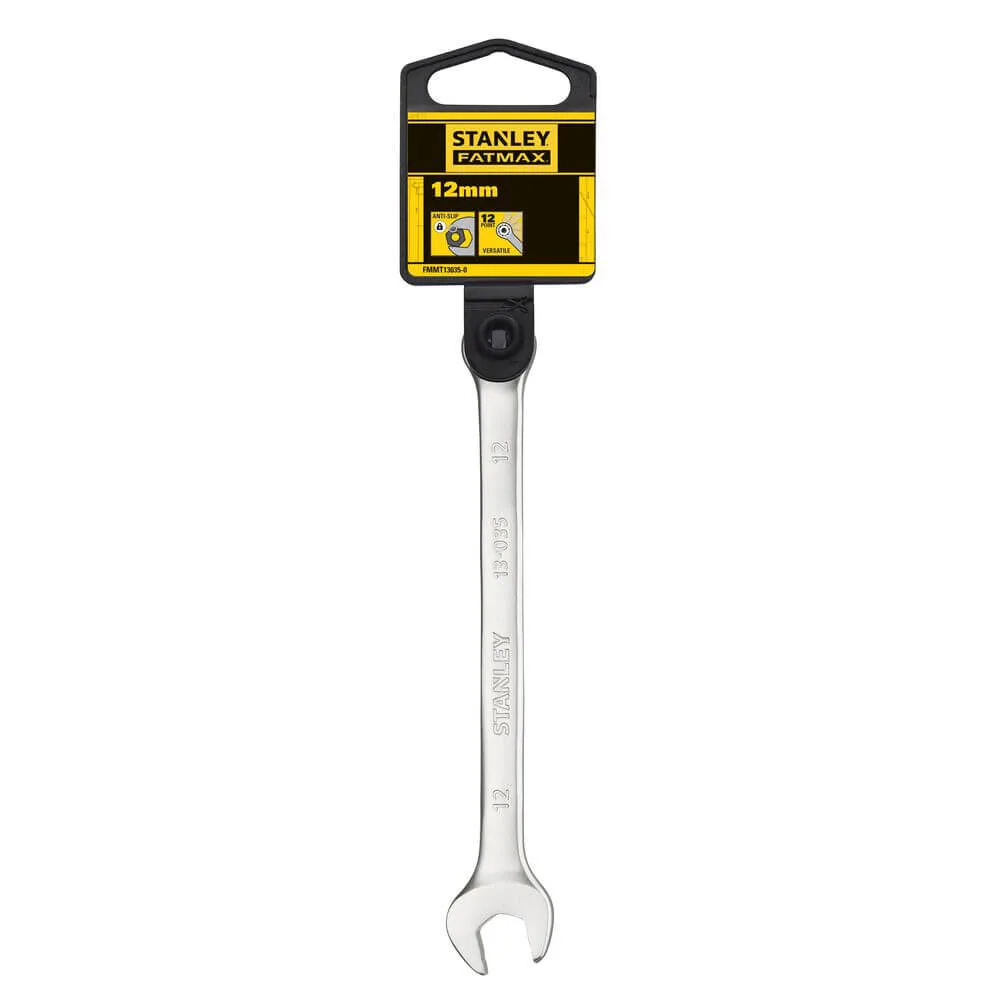 Ключ гайковий метричний, комбінований FATMAX ANTI SLIP, розмір 12 мм STANLEY FMMT13035-0