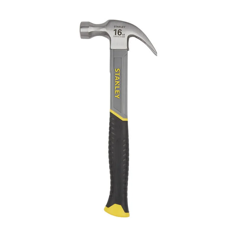 Молоток Fiberglass з вагою головки 450 г, з загнутим цвяходером STANLEY STHT0-51309