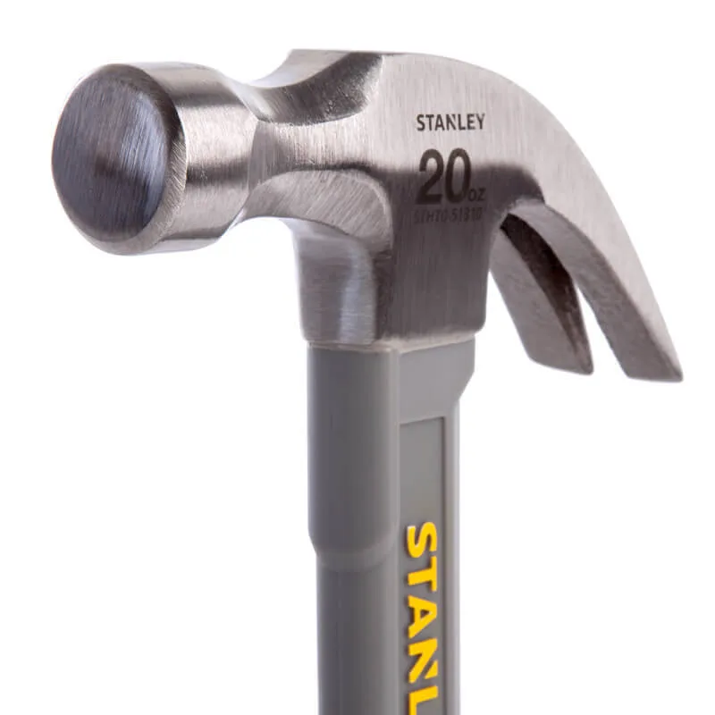 Молоток Fiberglass з вагою головки 570 г, з загнутим цвяходером STANLEY STHT0-51310