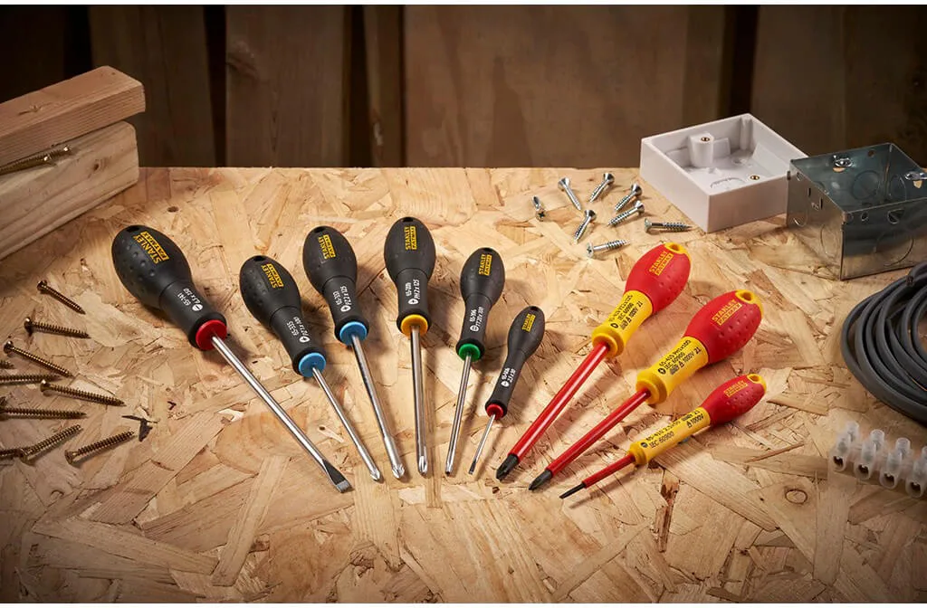 Отвертка FatMax с длиной жала 100 мм под шлиц Torx TT20 STANLEY 0-65-396.