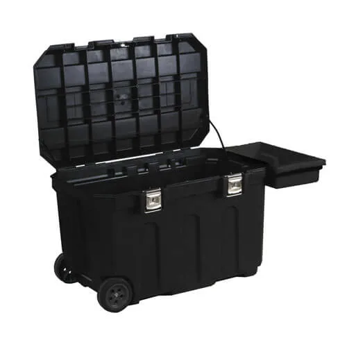 Ящик MOBILE JOB CHEST, размеры 962x591x578 мм, пластиковый с колесами STANLEY 1-93-278.