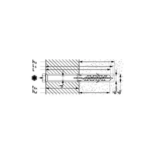 Дюбель фасадный MBR-SS 10х160 Mungo 1121516